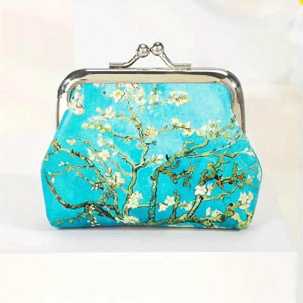 New Van Gogh Almond Blossom coin purse